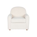 Poltrona DKD Home Decor Bianco Poliestere Legno 79 x 72 x 86 cm