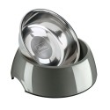 Comedouro para Cão Hunter Cinzento 350 ml Aço inoxidável