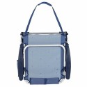 Folding Chair Colorbaby Dark blue 51 x 45 x 76 cm Beach