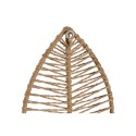 Perchero de Pared Home ESPRIT Natural Yute Metal 12 x 4 x 26 cm