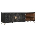 Mobile TV Home ESPRIT Nero Metallo Legno di mango 160 x 40 x 50 cm