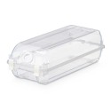 Boîte à chaussures empilable Kipit G-420 Transparent Plastique 14 x 10 x 32 cm (12 Unités)