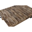 Centre Table Home ESPRIT Black Natural Metal Mango wood 130 x 80 x 32 cm