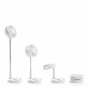 Faltbarer wiederaufladbarer 3-in-1-Ventilator Fandle InnovaGoods Ø7,7'' 7200 mAh