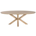 Dining Table Home ESPRIT Natural Mango wood 200 x 100 x 77 cm