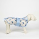 Gabardina para Cães Stitch Azul M