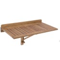 Folding table for balcony Nina Nina Brown Acacia 80 x 47 x 45 cm