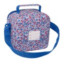 Porta-merendas Térmico Nait Nait Flores coimbra azul Azul 20 x 20 x 15 cm