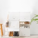 Sapateira Modular Portátil InnovaGoods Branco