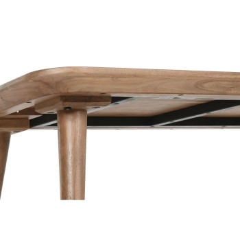 Table Basse Home ESPRIT Marron Clair Bois d'acacia 118 x 60 x 40 cm