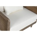 Fauteuil Home ESPRIT Blanc Naturel 93 x 86 x 88 cm