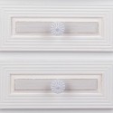 Nightstand Alexandra House Living White 31 x 71 x 38 cm