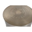 Tavolino da Caffè Home ESPRIT Dorato Alluminio 90 x 90 x 47 cm