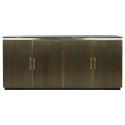 Sideboard Home ESPRIT Brass Marble 180 x 40 x 85 cm
