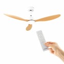 Ventoinha de Teto com Luz LED e 3 Pás ABS Wuled InnovaGoods Madeira 36 W 52" Ø132 cm