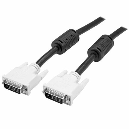Cabo Vídeo Digital DVI-D Startech DVIDDMM10M           Preto/Branco 10 m