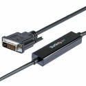 Cabo USB C para DVI-D Startech CDP2DVIMM1MB Preto 1 m