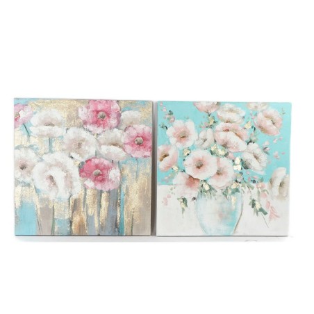 Painting DKD Home Decor 99,5 x 3,5 x 99,5 cm Vase Shabby Chic (2 Units) Painting DKD Home Decor 99,5 x 3,5 x 99,5 cm Vase Shabby Chic (2 Units)