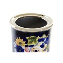 Vaso DKD Home Decor Porcelana Preto Shabby Chic (15 x 15 x 38 cm)