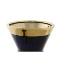Vaso DKD Home Decor Porcelana Preto Shabby Chic (19 x 19 x 36 cm)