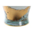 Vaso DKD Home Decor Porcelana Azul Moderno (22 x 22 x 41 cm)