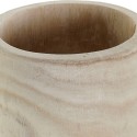 Plantador DKD Home Decor Castanho Madeira de paulónia (23 x 23 x 56 cm)