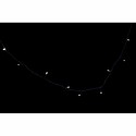 Guirlande lumineuse LED DKD Home Decor Jaune PVC (1000 x 3 x 3 cm)