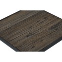 Conjunto de 2 mesas Home ESPRIT Preto Natural 38 x 38 x 75 cm