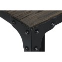 Conjunto de 2 mesas Home ESPRIT Preto Natural 38 x 38 x 75 cm