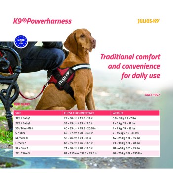 Imbracatura per Cani Trixie Power Fucsia L 1
