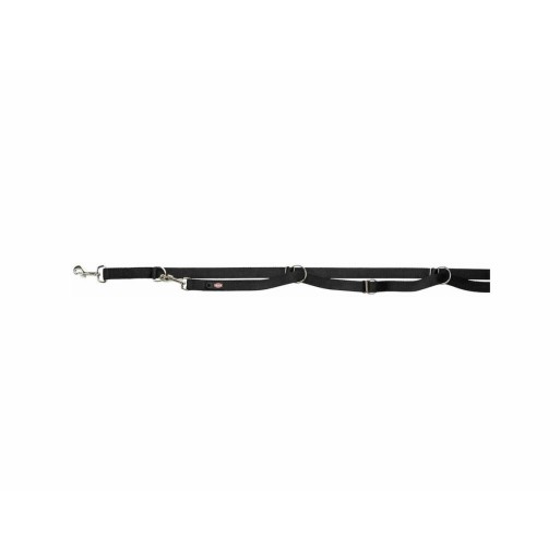 Guinzaglio regolabile per cane Trixie Nero L L/XL 3 m