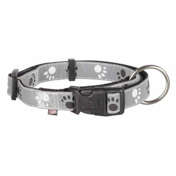 Collare per Cani Trixie Silver Reflect Nero Grigio XS/S 22-35 cm