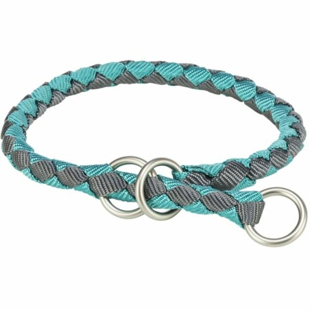 Collar de entrenamiento Trixie Cavo Grafito Azul claro L/XL 52-60 cm
