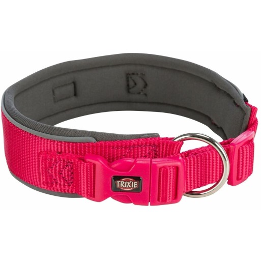 Collare per Cani Trixie Premium Grafite Fucsia L/XL 53-62 cm