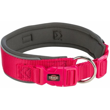 Collare per Cani Trixie Premium Grafite Fucsia L/XL 53-62 cm