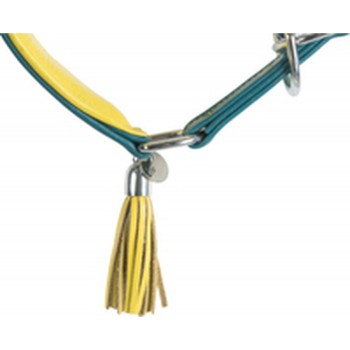 Collare da addestramento Trixie Active Comfort Giallo Azzurro S/M 33-42 cm