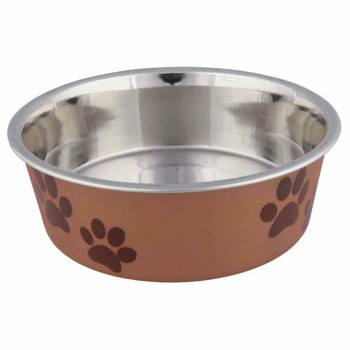 Comedouro para Cão Trixie Aço inoxidável Ø 12 cm 300 ml
