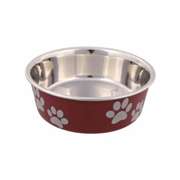 Comedouro para Cão Trixie Aço inoxidável Ø 12 cm 300 ml
