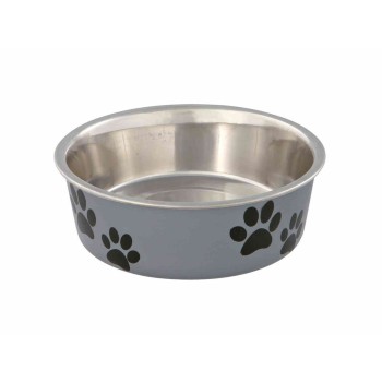 Comedouro para Cão Trixie Aço inoxidável Ø 12 cm 300 ml
