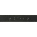 Collier pour Chien Trixie Heartbeat Noir L/XL 55-65 cm
