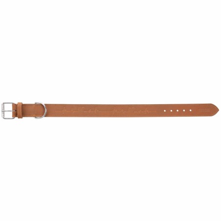 Coleira para Cães Trixie Heartbeat Castanho L 47-55 cm