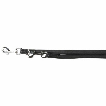 Trela ajustável para cão Trixie Preto 2 m M/L