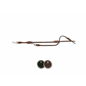 Adjustable dog leash Trixie Black 2 m L/XL