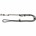 Trela ajustável para cão Trixie Be Nordic Preto Areia S/M