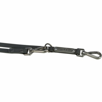 Trela ajustável para cão Trixie CityStyle Preto S/M