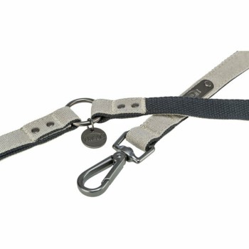 Trela ajustável para cão Trixie CityStyle Cinzento claro M/L