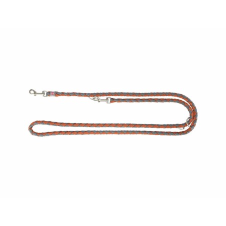 Verstellbare Hundeleine Trixie Orange Graphit S/M 2 m
