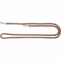 Guinzaglio regolabile per cane Trixie Arancio Grafite S/M 2 m
