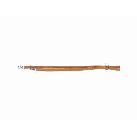 Guinzaglio regolabile per cane Trixie Heartbeat Marrone M/L 2 m