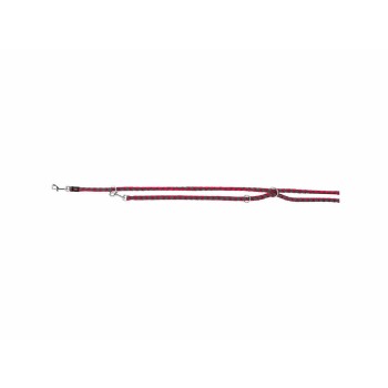 Guinzaglio regolabile per cane Trixie New Cavo Grafite Fucsia S/M 2 m